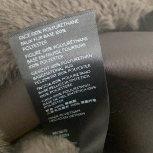 Maeve By Anthropologie Kerry Reversible Faux Fur Coat  Size Small - Picture 8 of 9